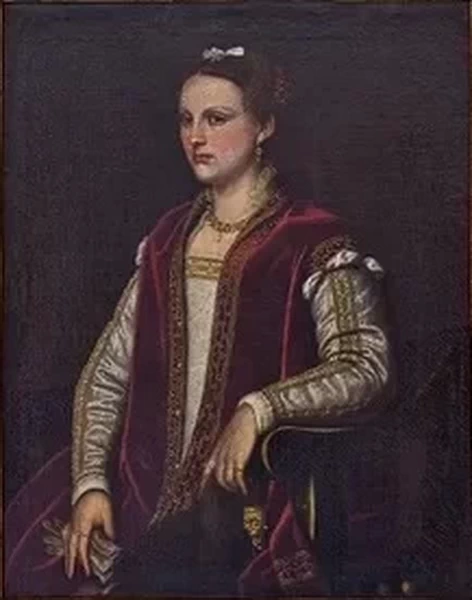 Il Moretto-233-Ritratto di donna-Palácio Laranjeiras, Rio de Janeiro